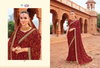 Chunar By Vipul Marbal Chiffon Fancy Saree Wholesale Price In Surat